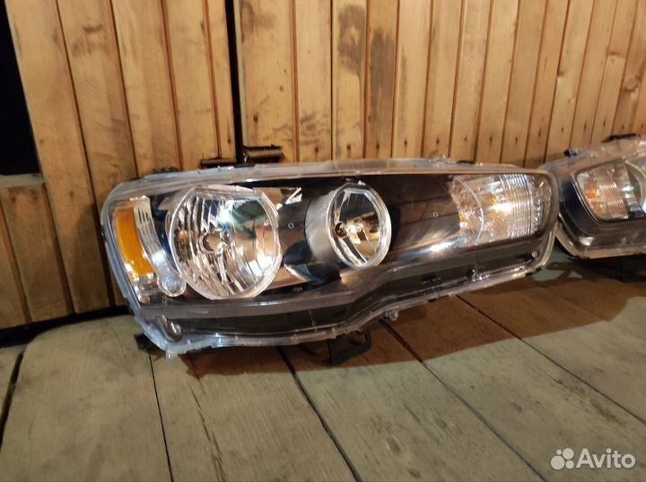 Фары митсубиси лансер 10