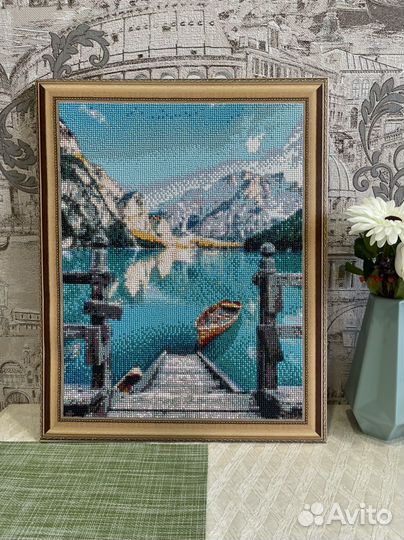 Картина из страз готовая