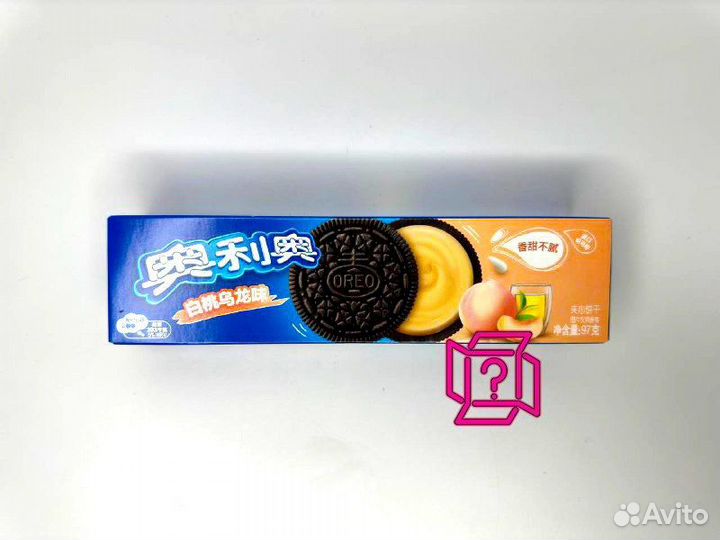 Печенье oreo Peach and oolong tea со вкусом персик