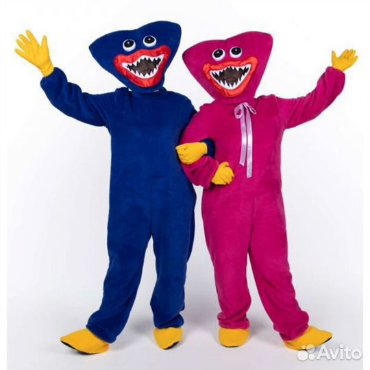 Ростовая кукла зайка, Хаги Ваги и Киси Миси