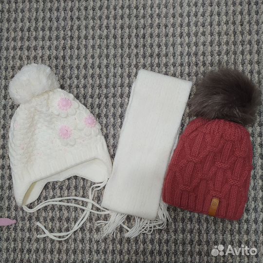 Шапки (зима и демисезон) новые и бу 3-5 лет