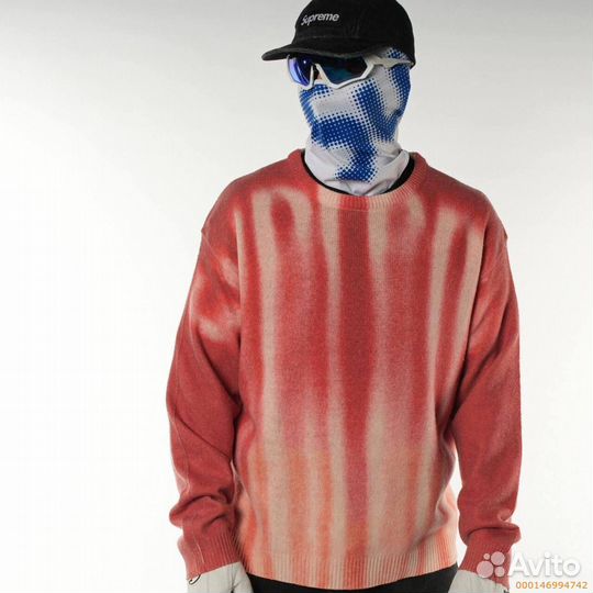 Свитер Supreme Blurred Logo(качественный) (Арт.18067)