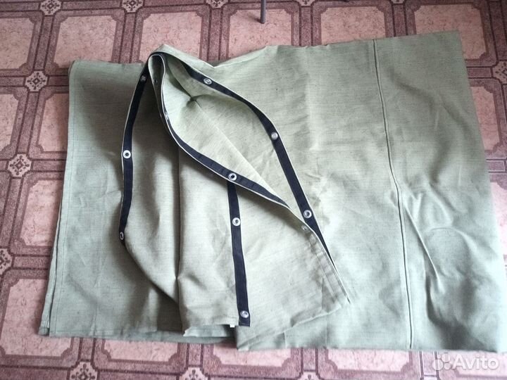 Брезентовая штора для гаража на ворота 4х2.5 м