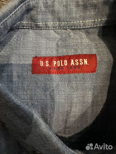 Платье-рубашка женская U.S.polo assn оригинал