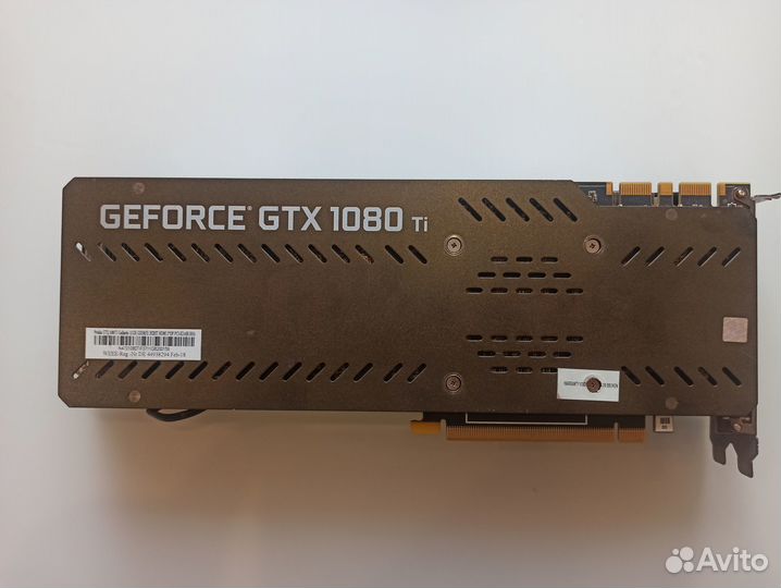 Видеокарта manli gtx1080ti 11Gb Gallardo