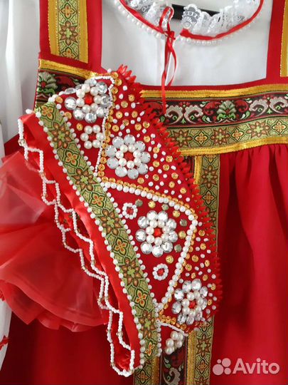 Для фотосессий, русский народный костюм