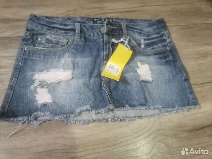 Юбка джинсовая