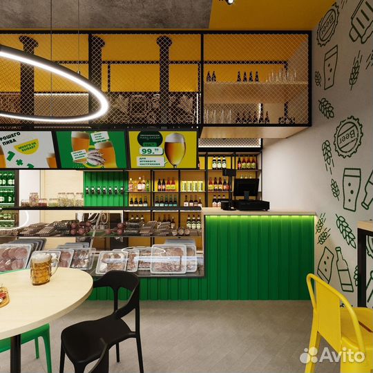 Круглосуточный магазин пива готовый бизнес бар