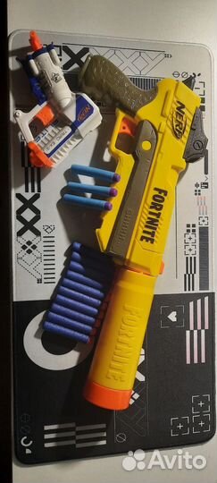 Нерфы бластеры fortnite