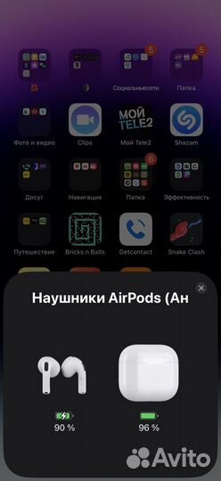 Беспроводные наушники apple airpods 3