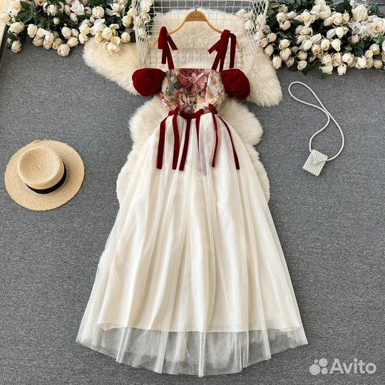 Платье гобелен бархат S / M