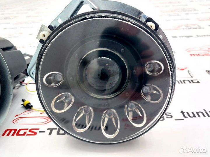 Фары G-class w463 Mansory Динамические 89-07 гг