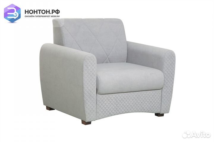 Кресло пантограф Эдвин светло-серое