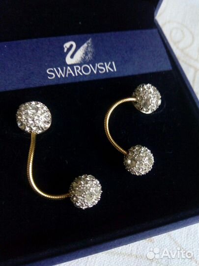 Серьги swarovski