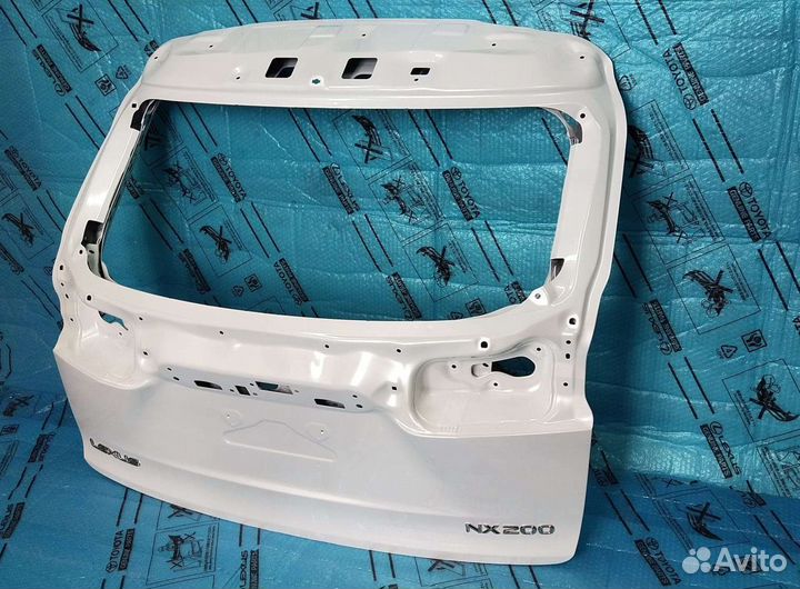 Багажник Лексус NX 200 белый перламутр 2014-2021