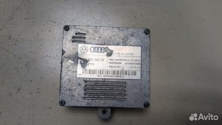 Блок розжига Audi A3 (8V), 2018