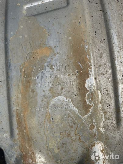 Глушитель BMW F10