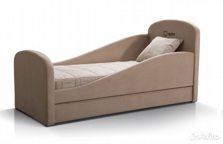 Детская кровать от 3 лет с бортиками