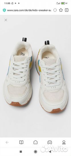 Новые кроссовки zara 35, костюм са 140-152