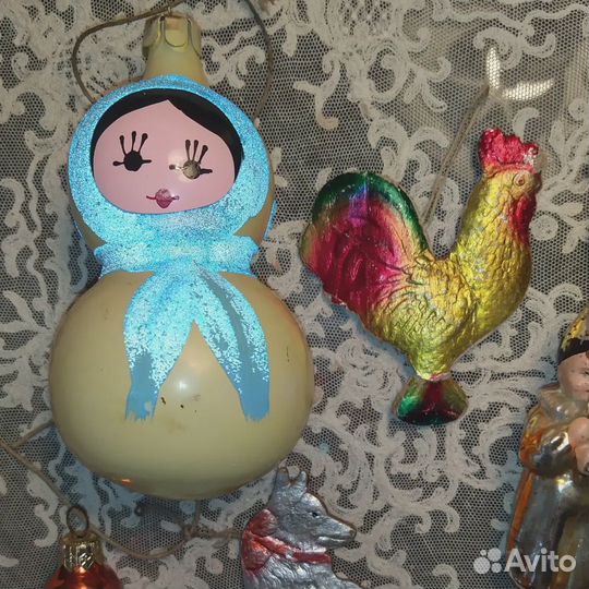 Елочные игрушки СССР, картонаж