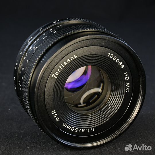 7Artisans 50mm 1.8 для Canon EF-M