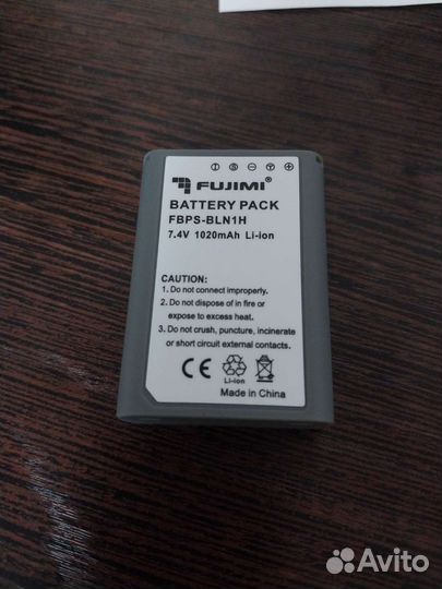 Аккумулятор для видеокамеры Olympus fbps-BLN1H