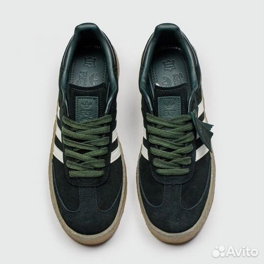 Кроссовки Adidas Samba x Clarks Fieg Black Green