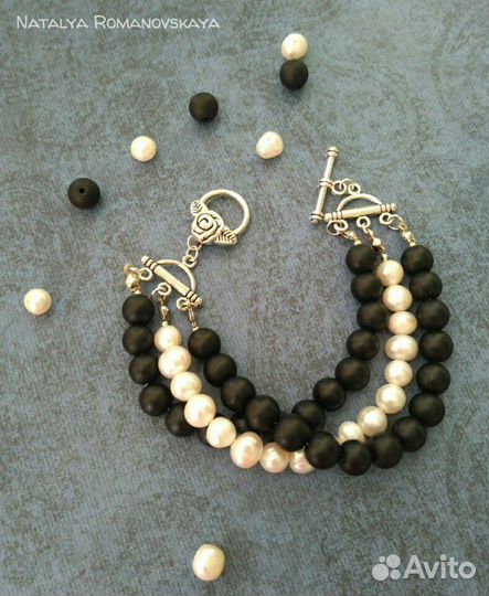 Трехрядный браслет