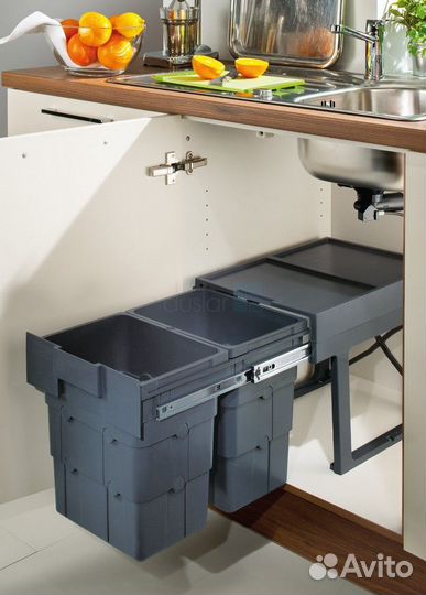 Выдвижное мусорное ведро