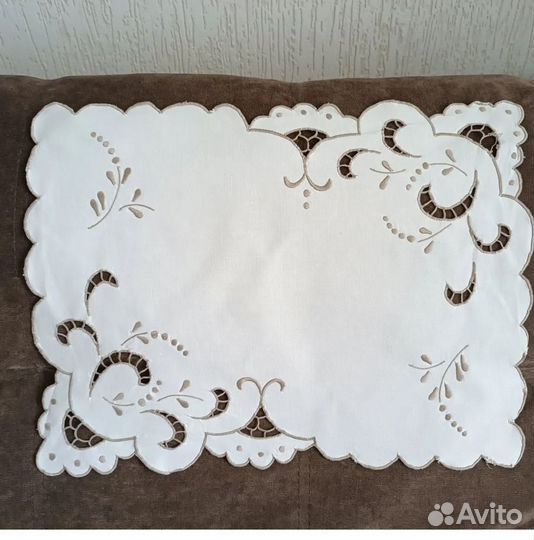 Салфетки с вышивкой Кружево Винтаж Много