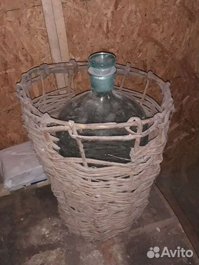 Стеклянная бутыль 20л