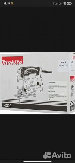 Новый Лобзик makita 4329 гарантия