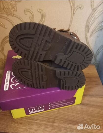 Ортопедические демисезонные ботинки 27