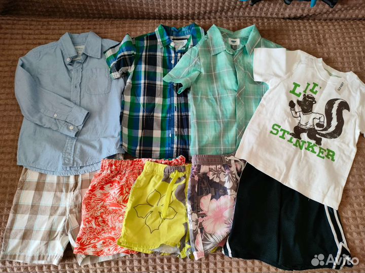 Пакет вещей на мальчика 3-4 года (17 вещей)