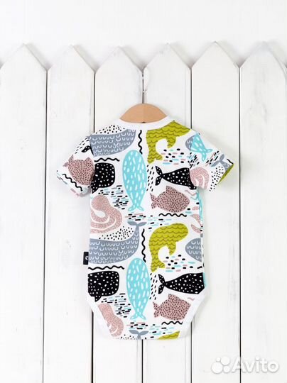 Боди детское Baby Boom Б83/12-И Кусто (68)