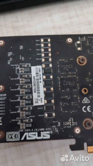 Gtx 1080 asus turbo из офиса