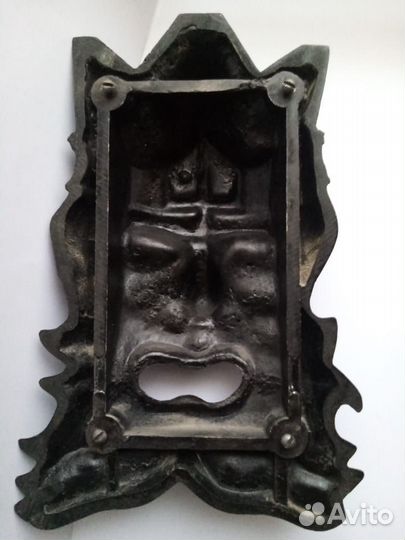 Маска панно литьё СССР