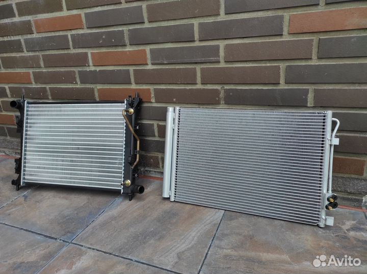 Радиатор основной Chevrolet Aveo