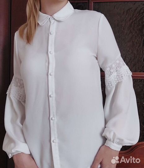 Блузка школьная на 164