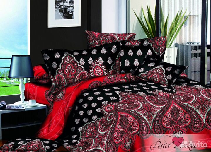 Комплект постельного белья 1,5 спальный