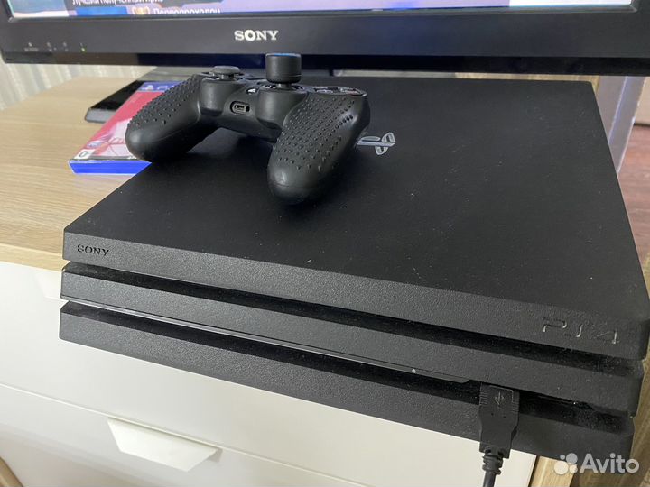 Игровая приставка Sony PS4 pro 1 tb ssd 1 tb