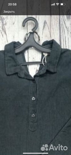 Платье микровельвет Италия новое Zelante