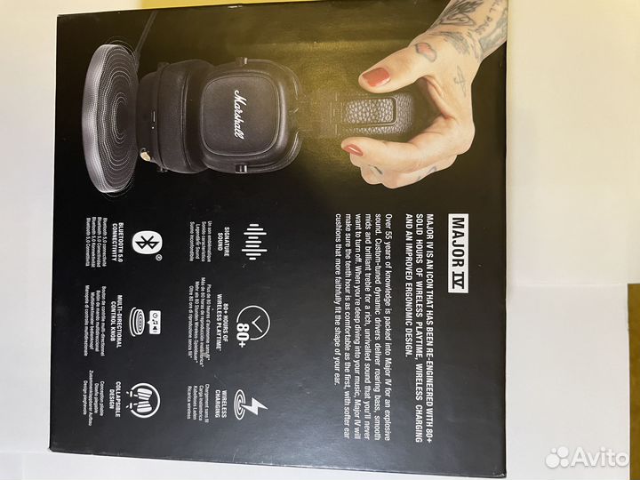 Marshall major 4 black original