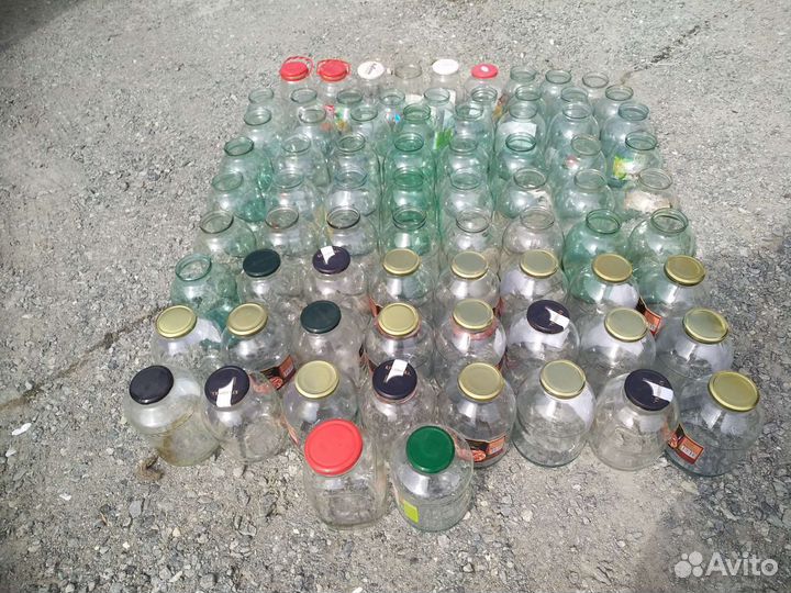 Банка 3, 2, 1 и 0,5 литра