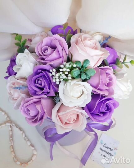 Мыльные розы Букет мыльных роз