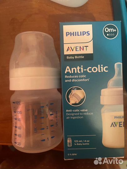 Philips avent anti colic бутылочка антиколиковая