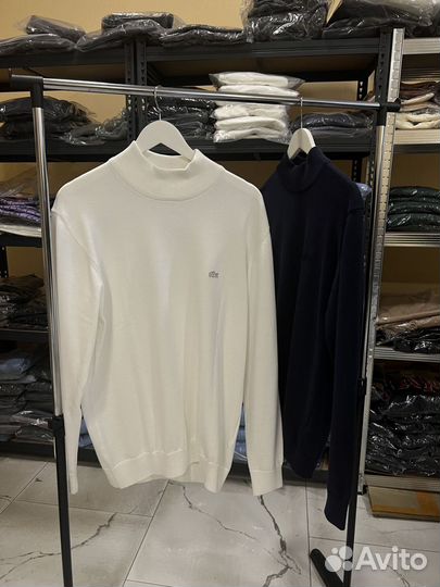 Водолазки Lacoste (Белый,Синий)