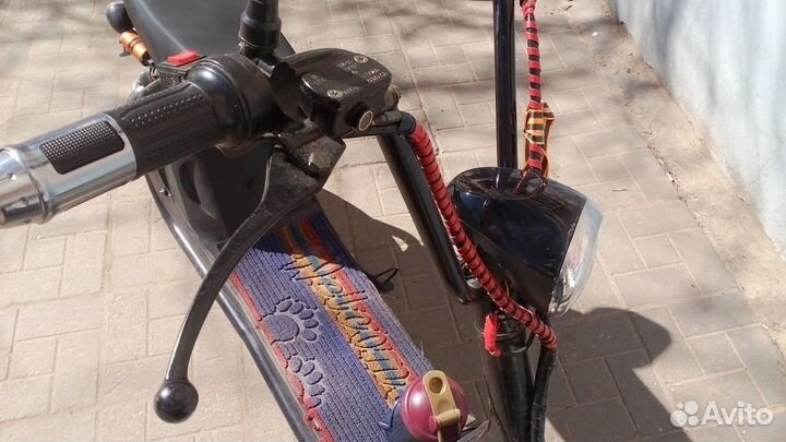 Электроскутер city coco BR-20 1000W.Новая акб