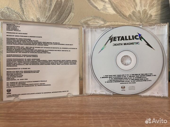 CD Metallica – Death Magnetic