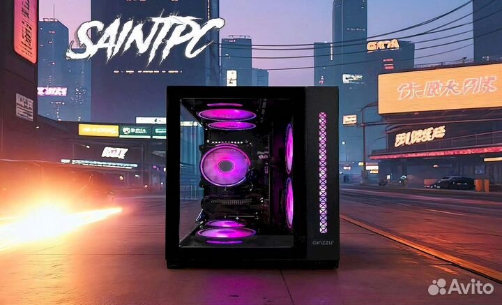 Игровой пк на видеокарте GeForce gtx 1050 Ti
